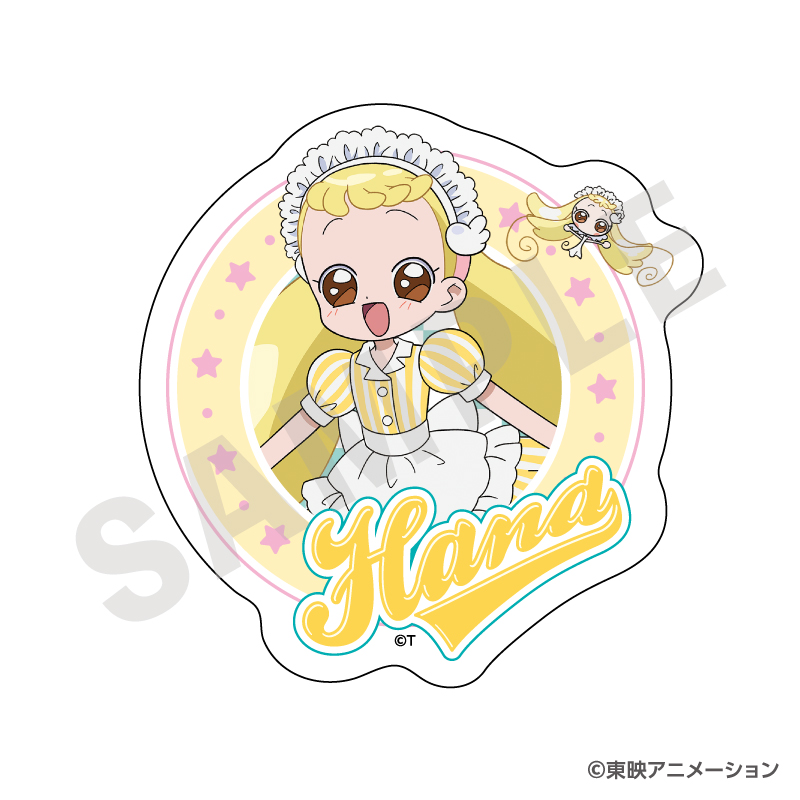 おジャ魔女どれみ_ダイカットステッカー ダイナースタイルver.（ハナ）