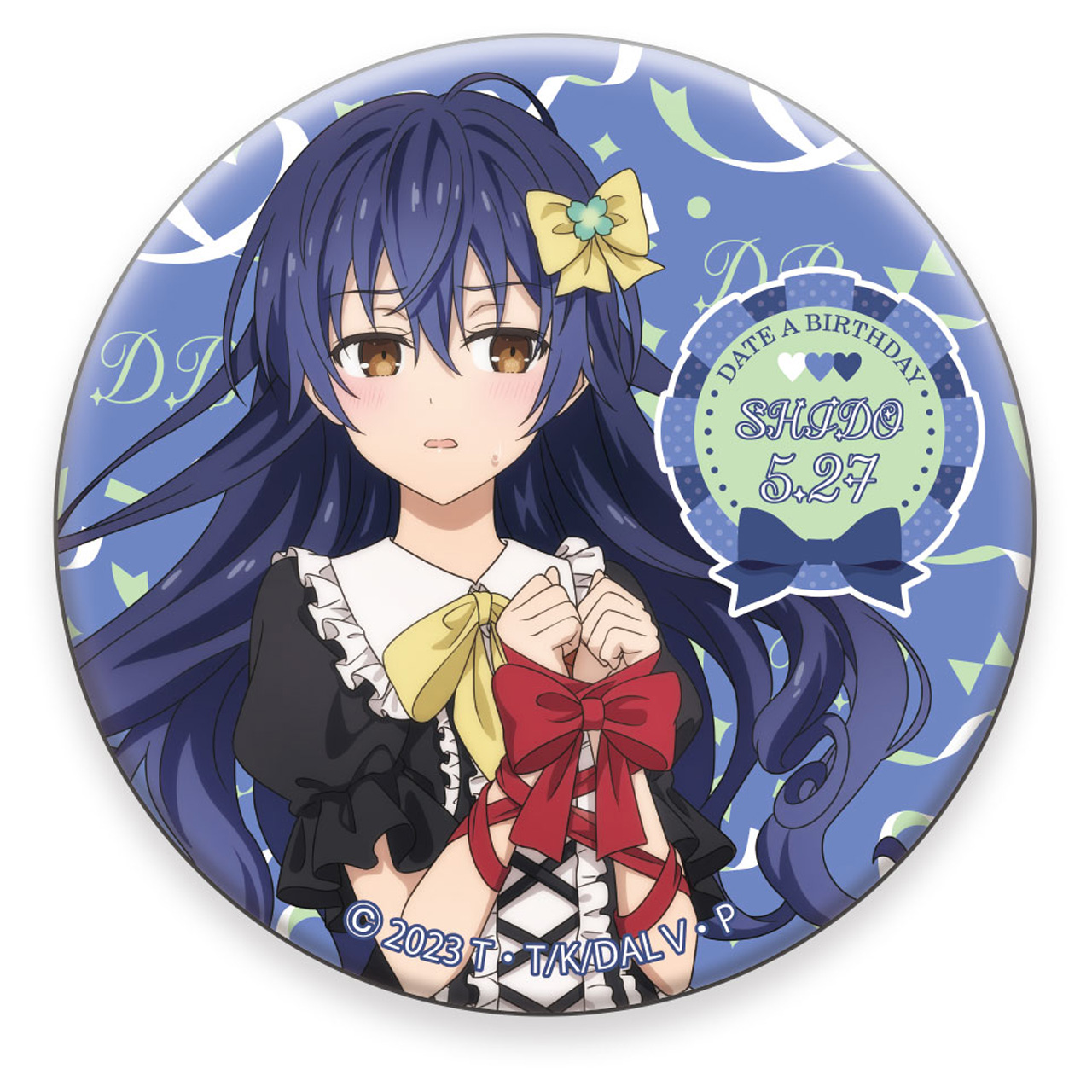 デート・ア・ライブ_デート・ア・バースデー202605　缶バッジ士道(士織)