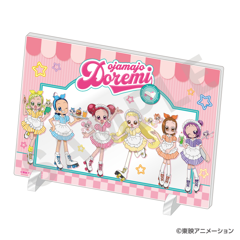 おジャ魔女どれみ_アクリルプレート ダイナースタイルver.