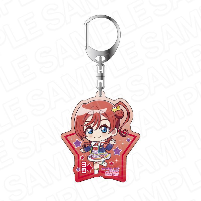 ラブライブ!スーパースター!!_ホログラムキーホルダー 米女メイ イルミネーション デフォルメ ver.