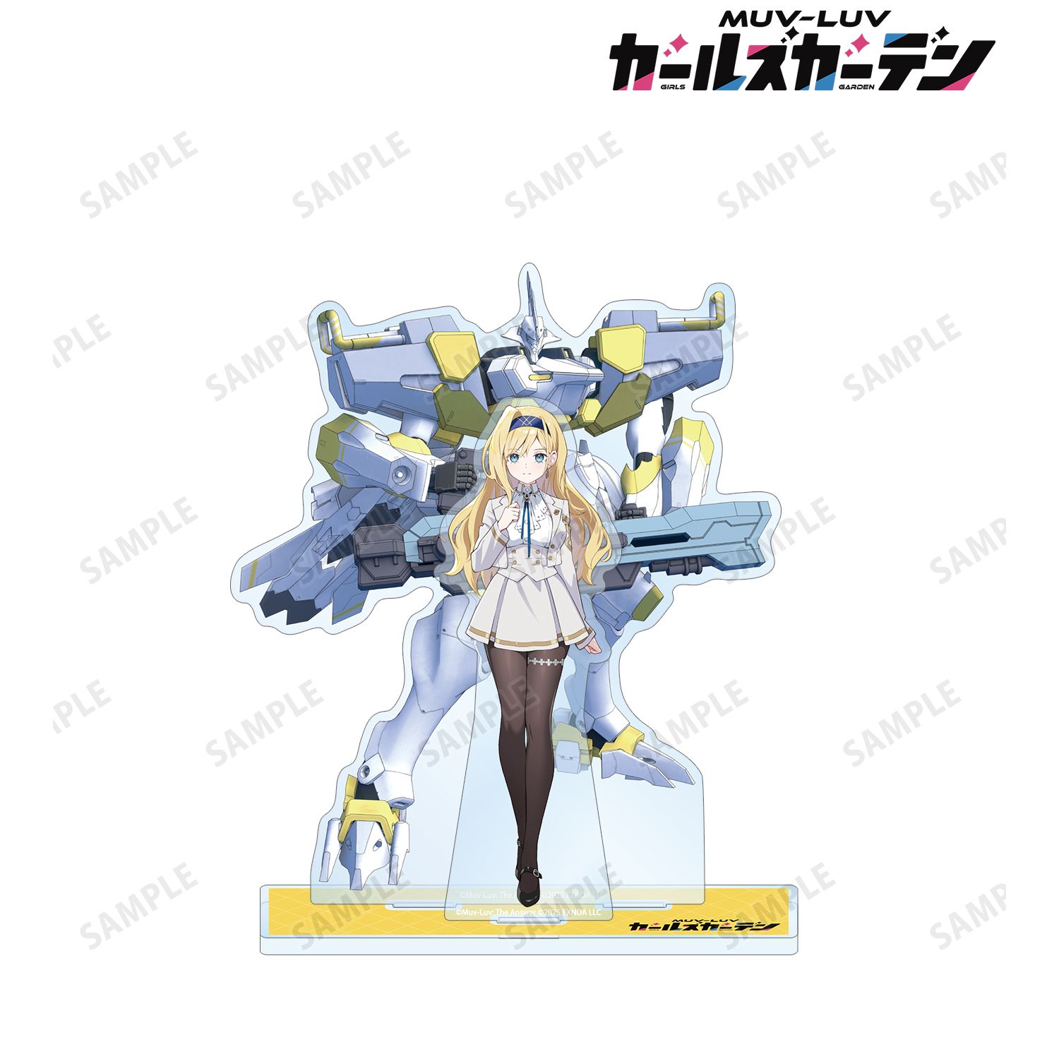 マブラヴ ガールズガーデン_鳴滝七彩 アクリルジオラマスタンド