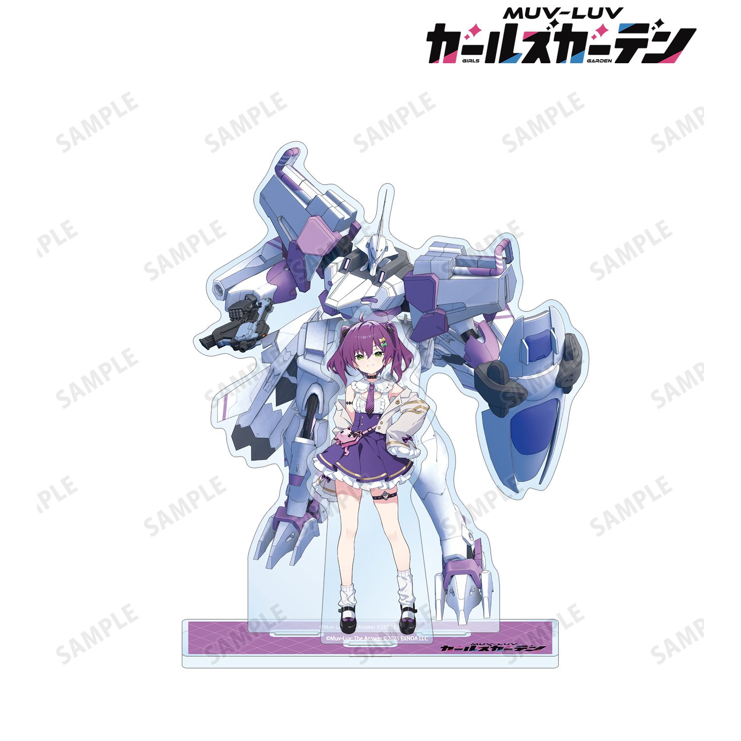 マブラヴ ガールズガーデン_朽葉ラミ アクリルジオラマスタンド