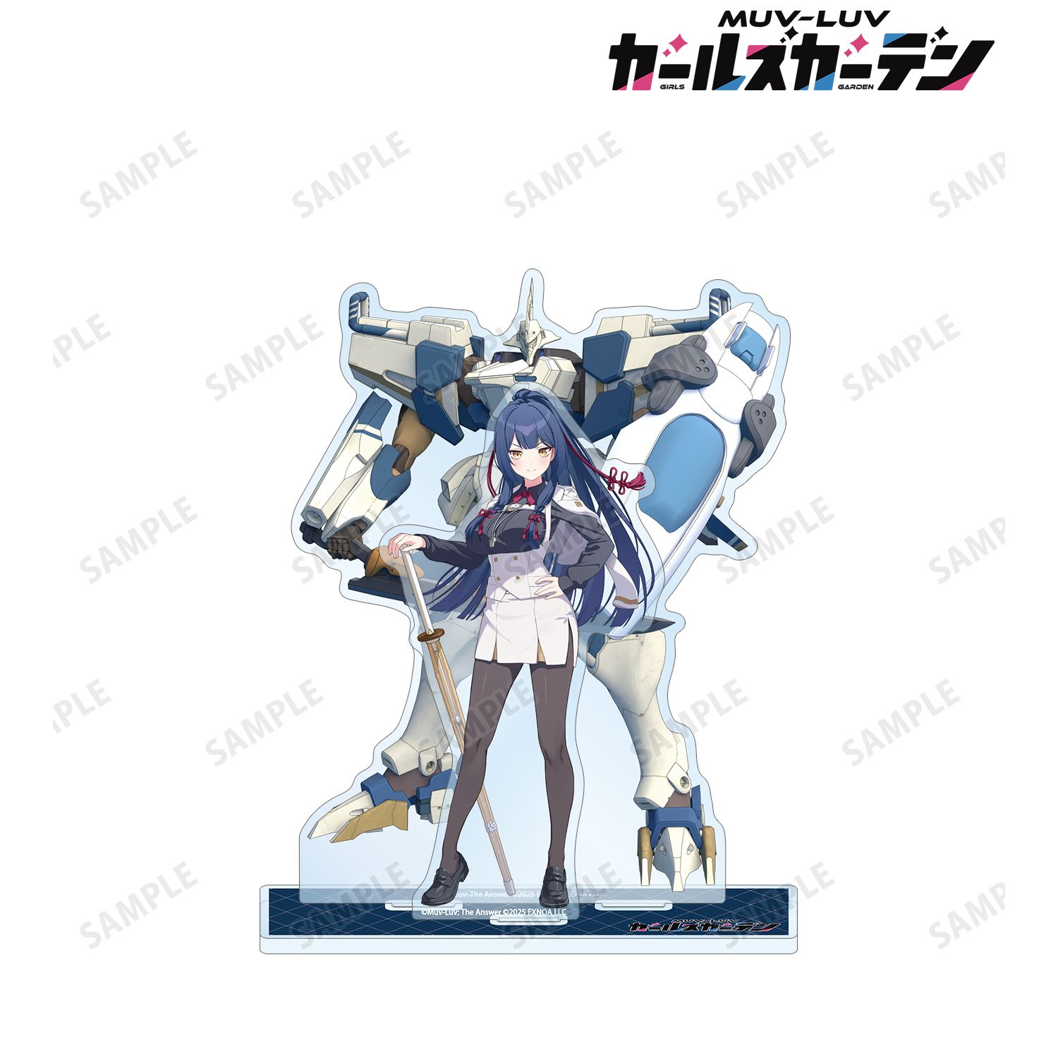 マブラヴ ガールズガーデン_生駒葵 アクリルジオラマスタンド