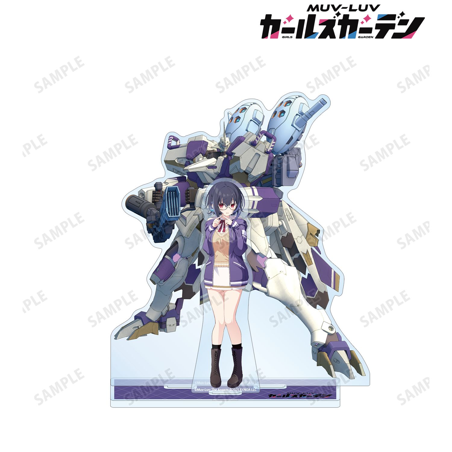 マブラヴ ガールズガーデン_波瀬うるう アクリルジオラマスタンド