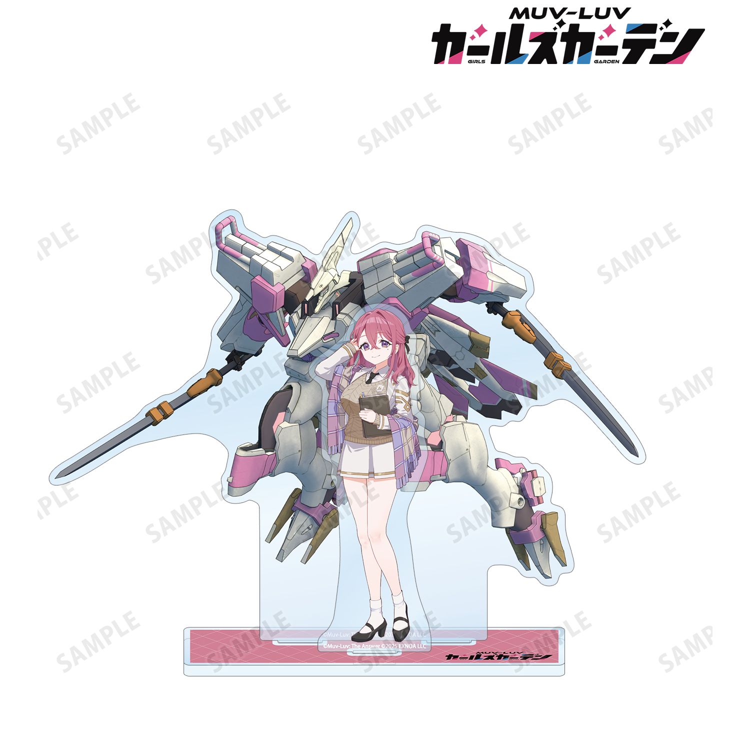 マブラヴ ガールズガーデン_姫川泉花 アクリルジオラマスタンド