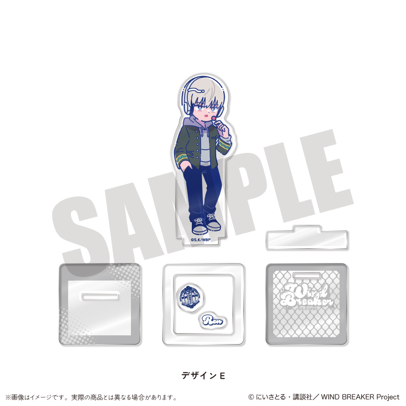 WIND BREAKER_にゅ〜とろ 第2弾 アクリルスタンド E 梶蓮