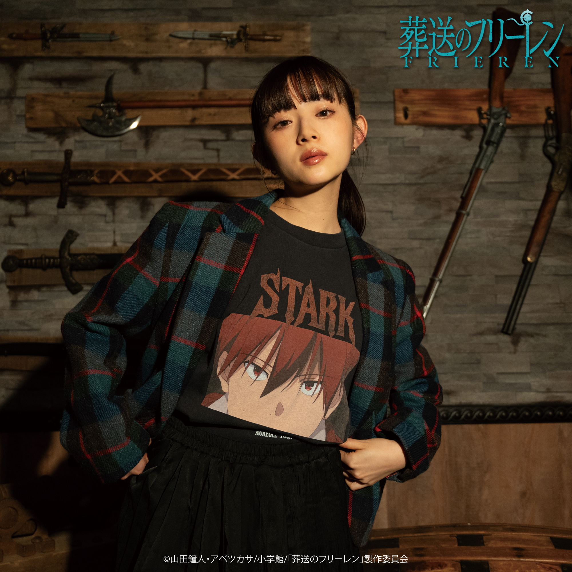 葬送のフリーレン_XLサイズ_TOKYO MADNESS CLUB メタルTシャツ シュタルク 