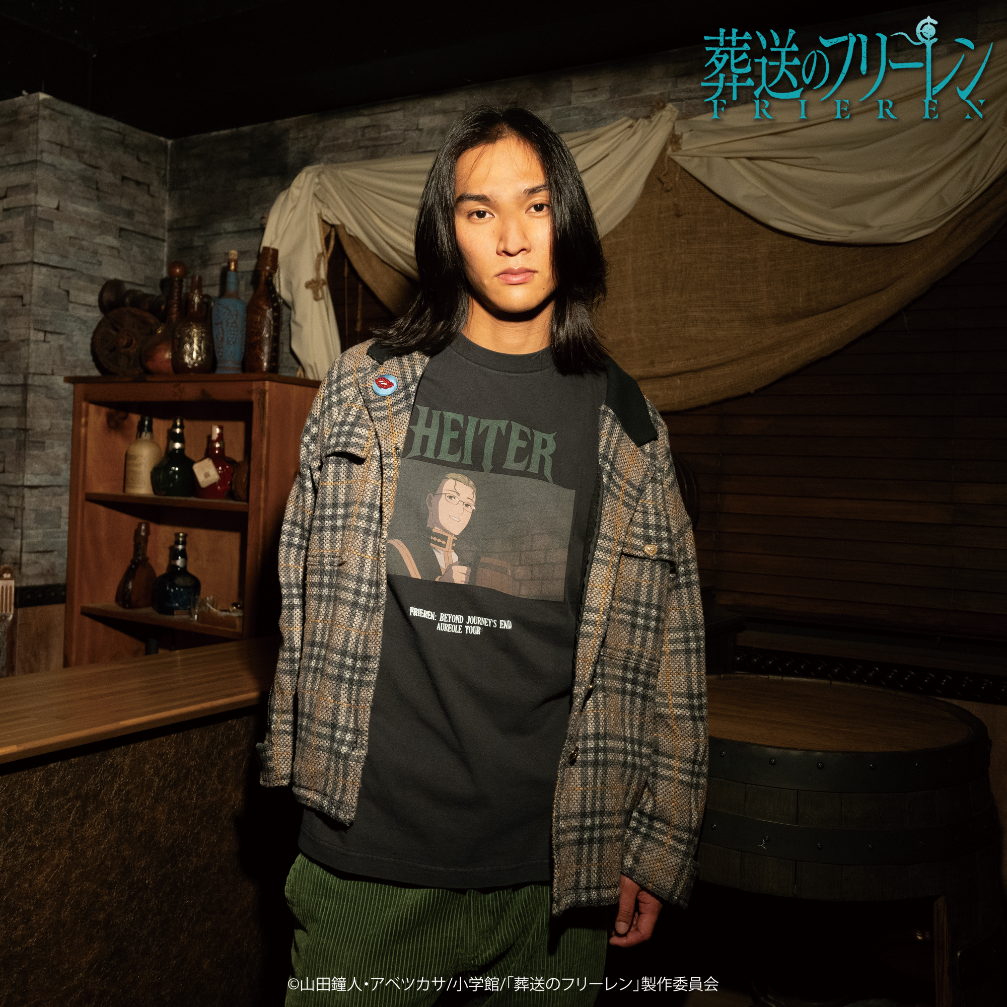 葬送のフリーレン_Mサイズ_TOKYO MADNESS CLUB メタルTシャツ ハイター 