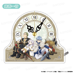 葬送のフリーレン_ちんまりアクリル置時計【勇者一行】