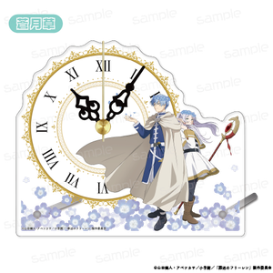 葬送のフリーレン_ちんまりアクリル置時計【蒼月草】