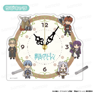葬送のフリーレン_ちんまりアクリル置時計【ちびキャラ】