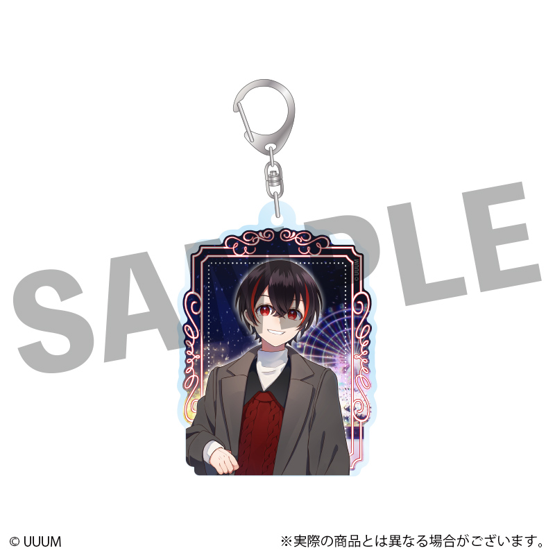 カラフルピーチ_アクリルキーホルダー　ゆあんくん