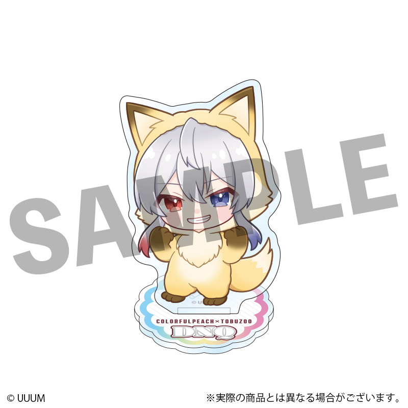 カラフルピーチ_ミニキャラアクリルスタンド　どぬく