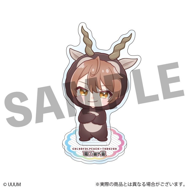 カラフルピーチ_ミニキャラアクリルスタンド　うり