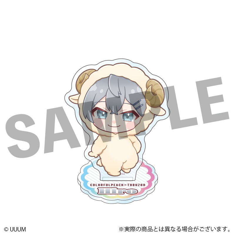 カラフルピーチ_ミニキャラアクリルスタンド　ヒロ
