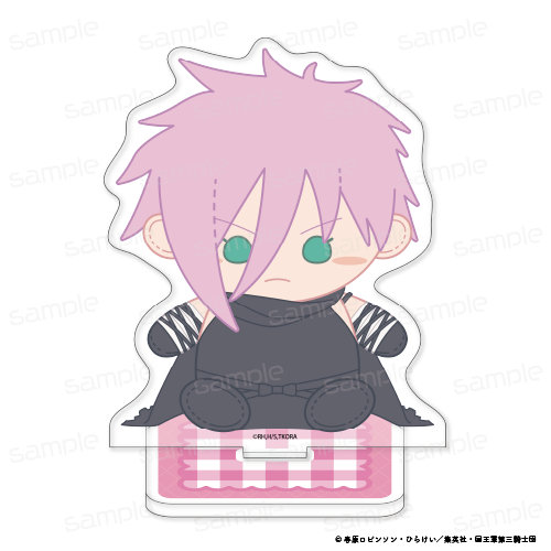 姫様“拷問”の時間です_おすわりもふりん アクリルスタンド【サクラ・ハートロック】