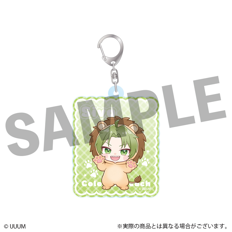 カラフルピーチ_ミニキャラアクリルキーホルダー　シヴァ