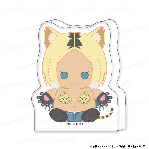 姫様“拷問”の時間です_おすわりもふりん アクリルminiブロック【クロル】