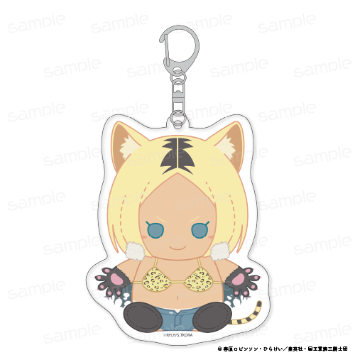 姫様“拷問”の時間です_おすわりもふりん アクリルキーホルダー【クロル】