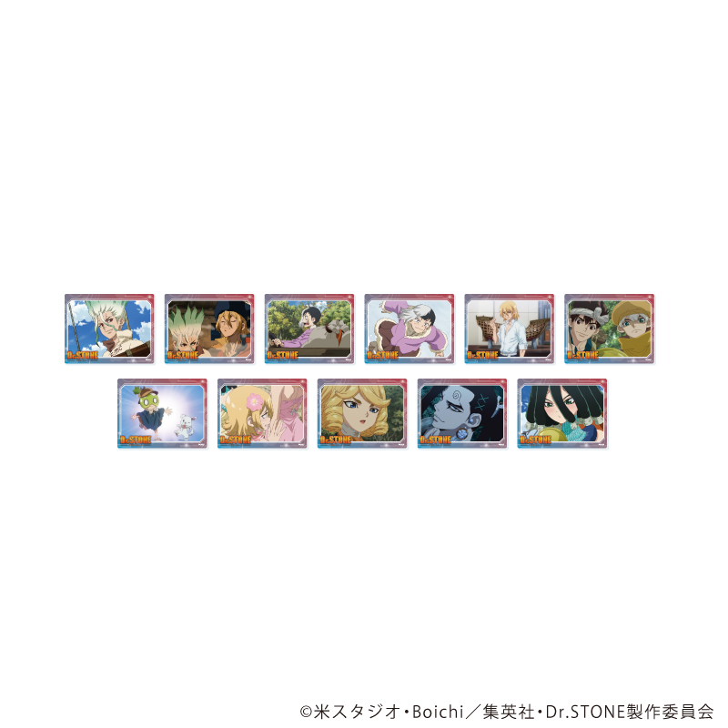 Dr.STONE_アクリルカード19/コンプリートセット(全11種)(場面写イラスト)【コンプリートセット／11個入り】