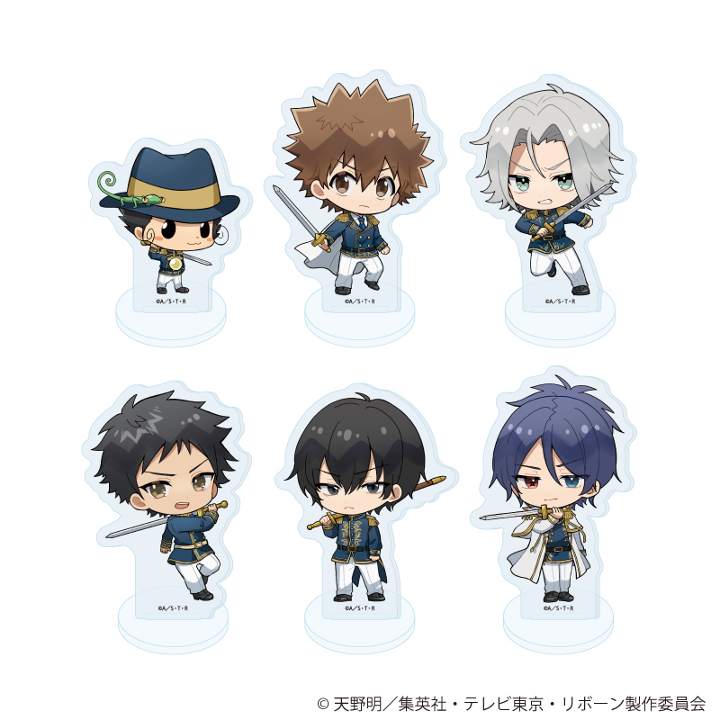 家庭教師ヒットマンREBORN!_アクリルぷちスタンド29/コンプリートセット(全6種) 騎士Ver.(ミニキャライラスト)【コンプリートセット／6個入り】