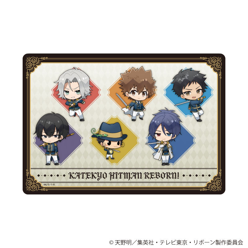 家庭教師ヒットマンREBORN!_キャラクリアケース18/集合デザイン 騎士Ver.(ミニキャライラスト)