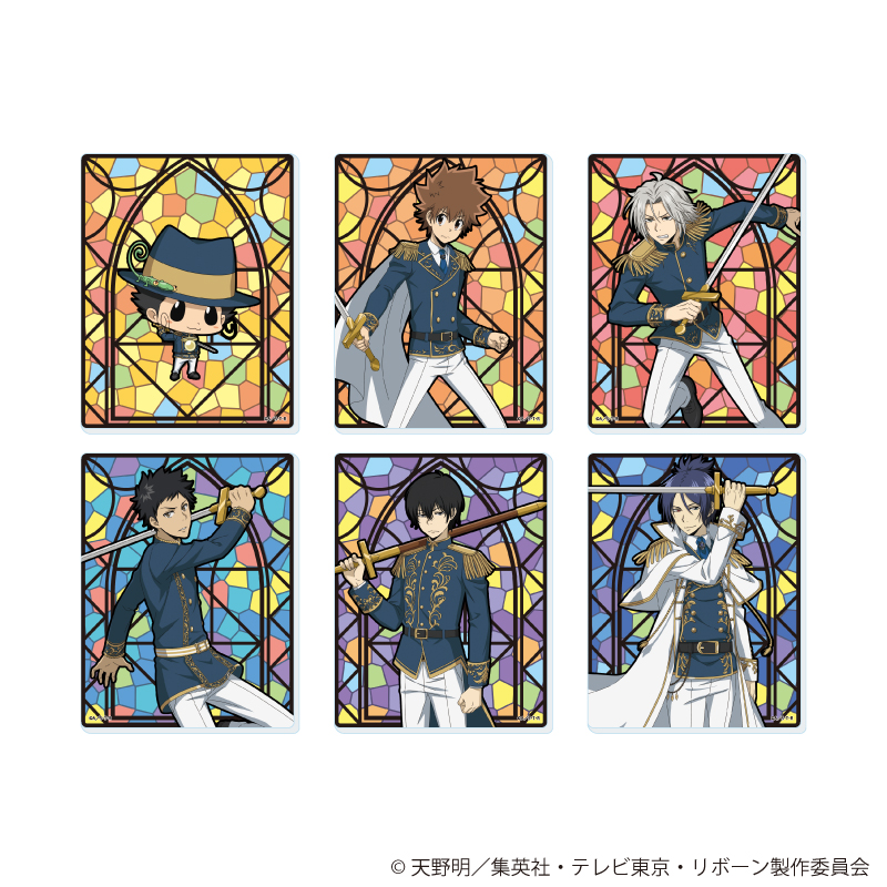 家庭教師ヒットマンREBORN!_アクリルカード12/コンプリートセット(全6種) 騎士Ver.(描き下ろしイラスト)【コンプリートセット／6個入り】