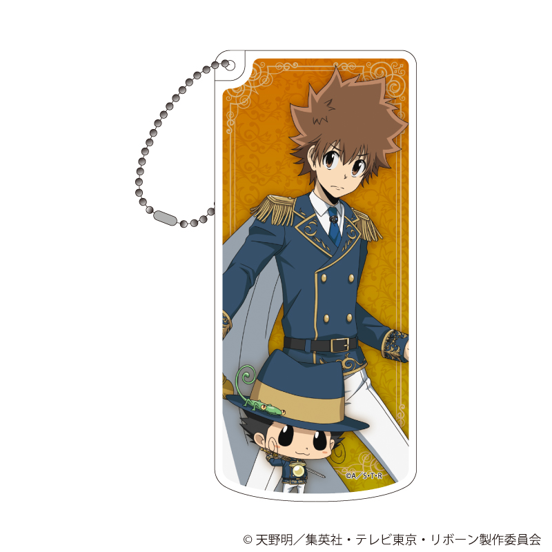 家庭教師ヒットマンREBORN!_スライド式小物ケース11/リボーン&沢田綱吉 騎士Ver.(描き下ろしイラスト)