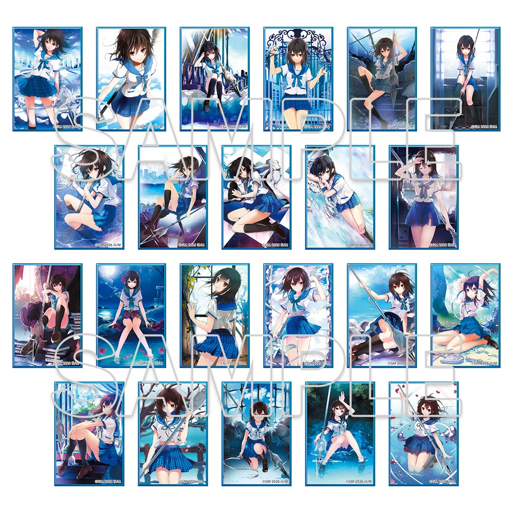 ストライク・ザ・ブラッド_トレーディングスクエア缶バッジ Ver.カバービジュアル