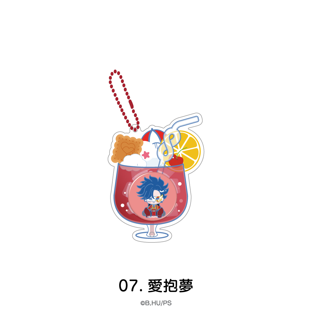 SK∞エスケーエイト_缶バッジ付きフレーム 07.愛抱夢