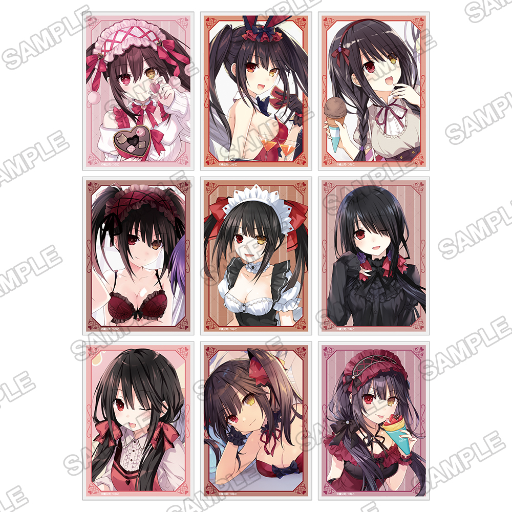 デート・ア・ライブ_トレーディングアクリルカード?狂三がいっぱい?