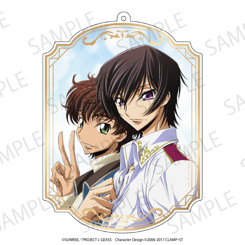 コードギアス 反逆のルルーシュ_アクリルチャーム ルルーシュ&スザクC