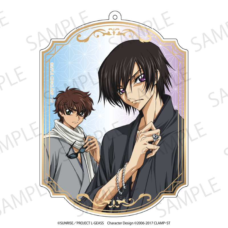 コードギアス 反逆のルルーシュ_アクリルチャーム ルルーシュ&スザクD