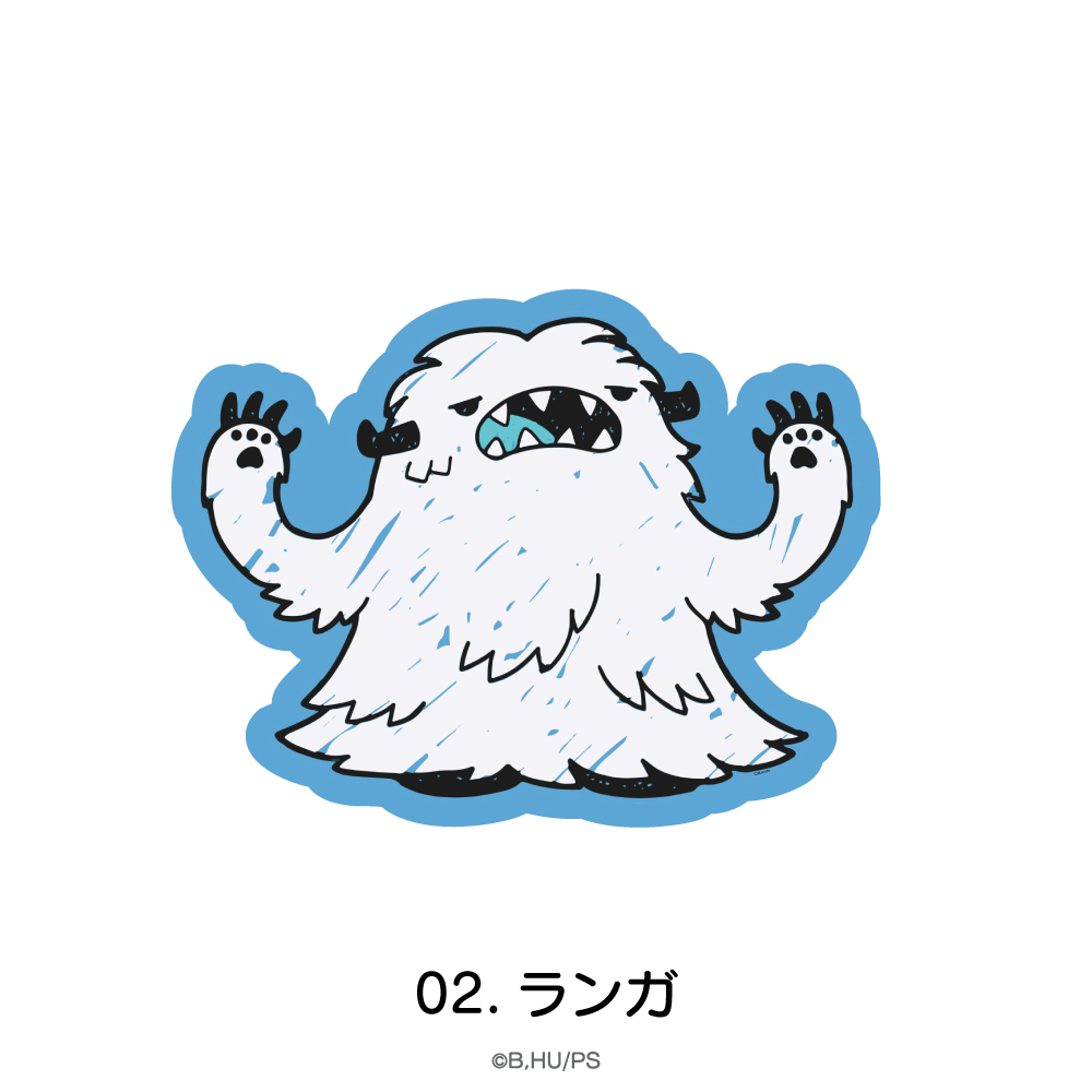 SK∞エスケーエイト_ダイカットマット 02.ランガ