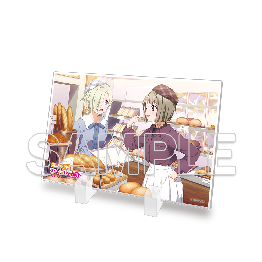 ラブライブ！虹ヶ咲学園スクールアイドル同好会_ミニアクリルプレート かすみ＆ミア