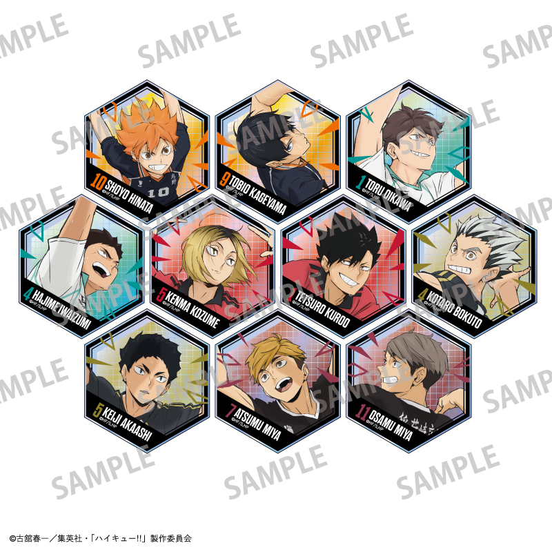 ハイキュー!!_ハニカードコレクション　【BOX／10パック入り】