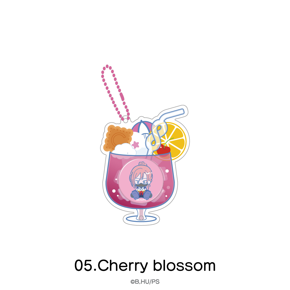 SK∞エスケーエイト_缶バッジ付きフレーム 05.Cherry blossom