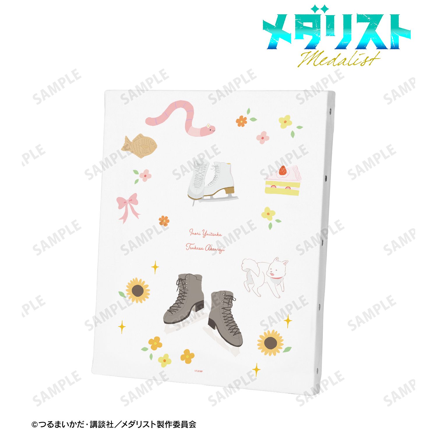 メダリスト_結束いのり&明浦路 司 ar-Unity パステルモチーフ F3号キャンバスボード