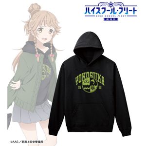 劇場版 ハイスクール・フリート_(サイズ/XXL)_描き下ろしイラスト 納沙 幸子 デート私服ver. 着用 クラックプリントパーカーユニセックス