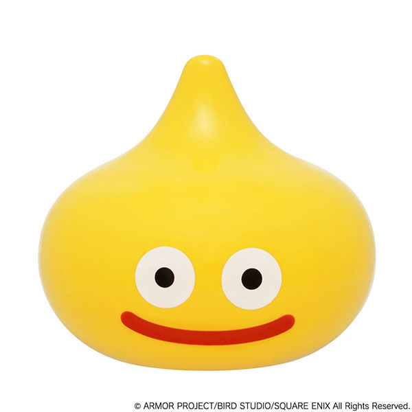 ドラゴンクエスト_スマイルスライム 陶器貯金箱 レモンスライム