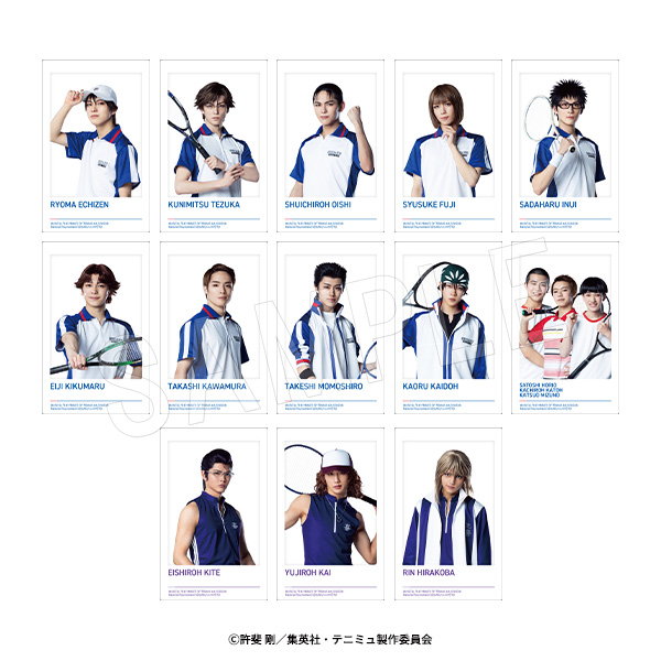 ミュージカル テニスの王子様 4thシーズン 全国大会 青学(せいがく)vs氷帝_ポラショットコレクション 青学(せいがく)&比嘉【OPP/13枚入り】
