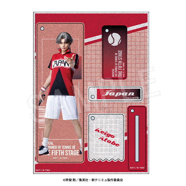 ミュージカル 新テニスの王子様 The Fifth Stage_ラメアクリルスタンドキーホルダー 跡部景吾
