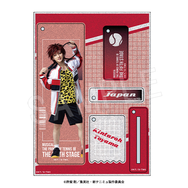 ミュージカル 新テニスの王子様 The Fifth Stage_ラメアクリルスタンドキーホルダー 遠山金太郎