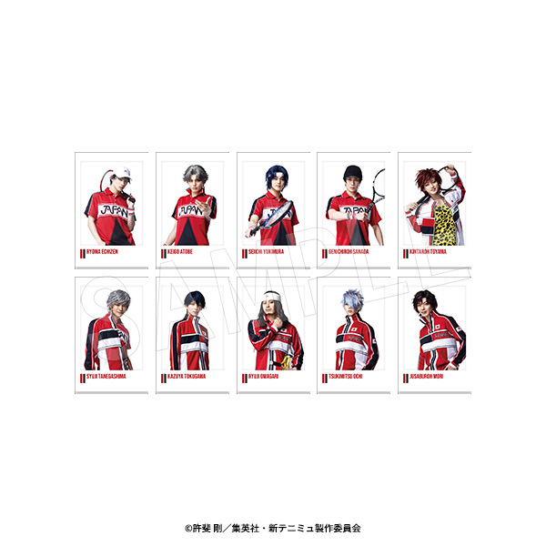 ミュージカル 新テニスの王子様 The Fifth Stage_ポラショットコレクション 日本【OPP／10枚入り】