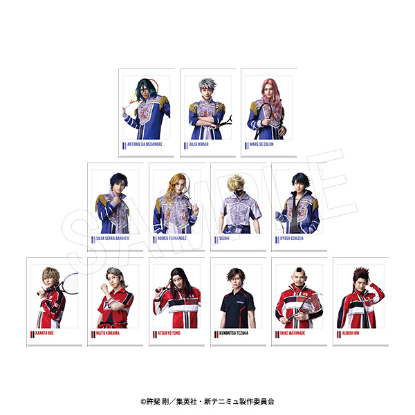 ミュージカル 新テニスの王子様 The Fifth Stage_ポラショットコレクション スペイン&公演替わり出演【OPP／13枚入り】