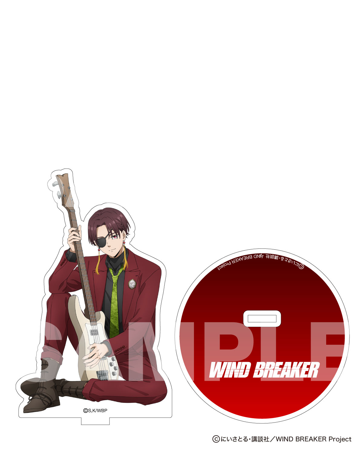 WIND BREAKER_描きおろしクリアスタンド 蘇枋