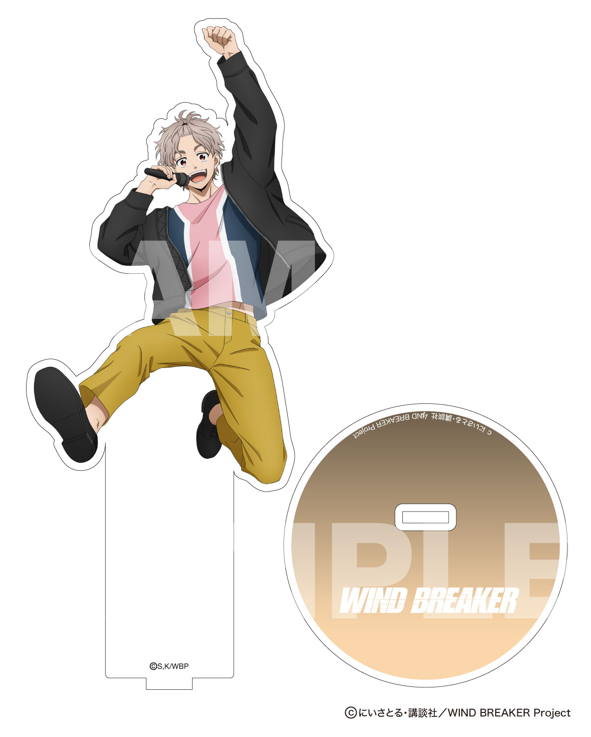 WIND BREAKER_描きおろしクリアスタンド 兎耳山