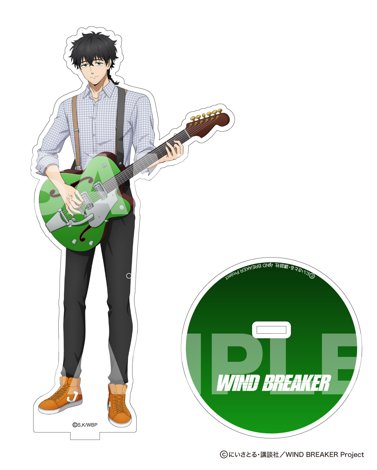 WIND BREAKER_描きおろしクリアスタンド 十亀