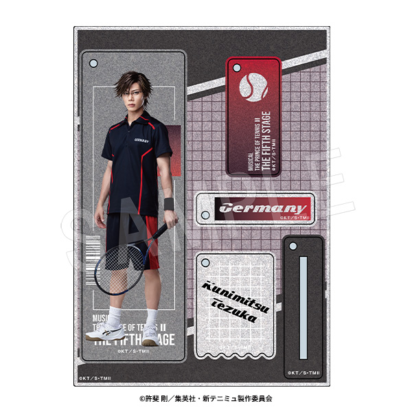 ミュージカル 新テニスの王子様 The Fifth Stage_ラメアクリルスタンドキーホルダー 手塚国光