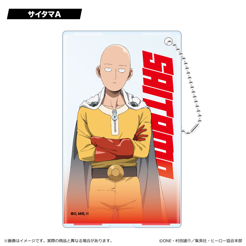 ワンパンマン_クリアパスケース/サイタマA